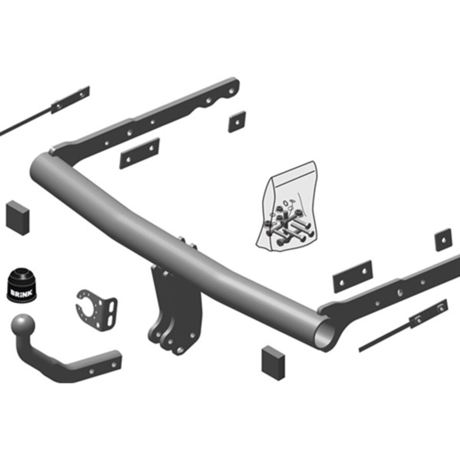 Attelage Démontable Avec Outil Brink 478200