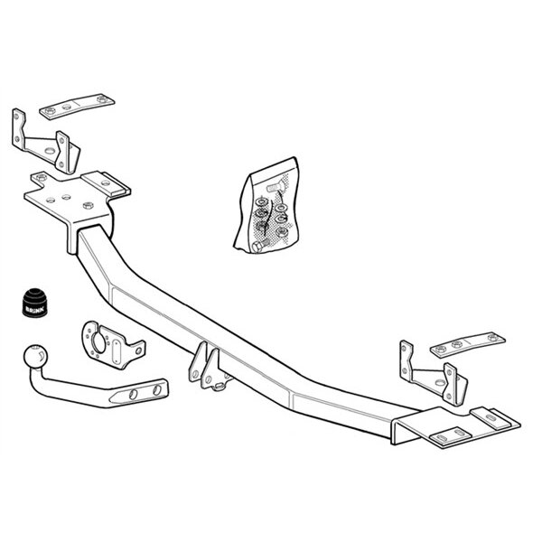 Attelage Démontable Avec Outil Brink 215800