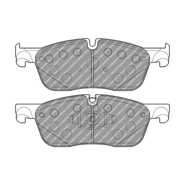 4 Plaquettes De Frein Ferodo Fdb4926