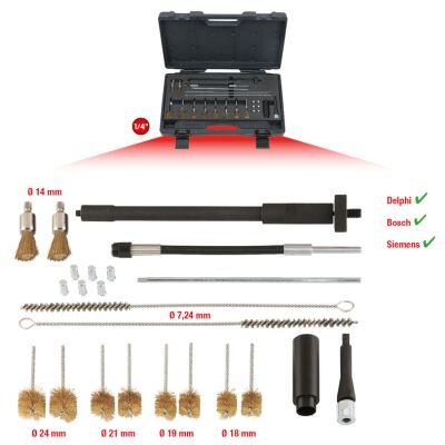 Kit de nettoyage de puits d'injection KS Tools