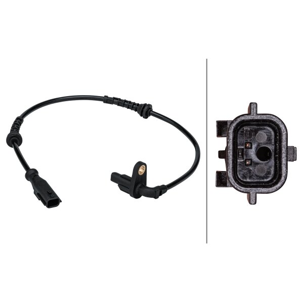 Capteur Abs Hella 6pu 012 679-331