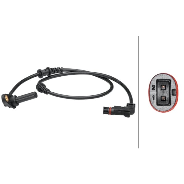 Capteur Abs Hella 6pu 012 679-501