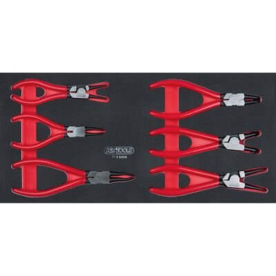 Module de 6 pinces à circlips Ks Tools