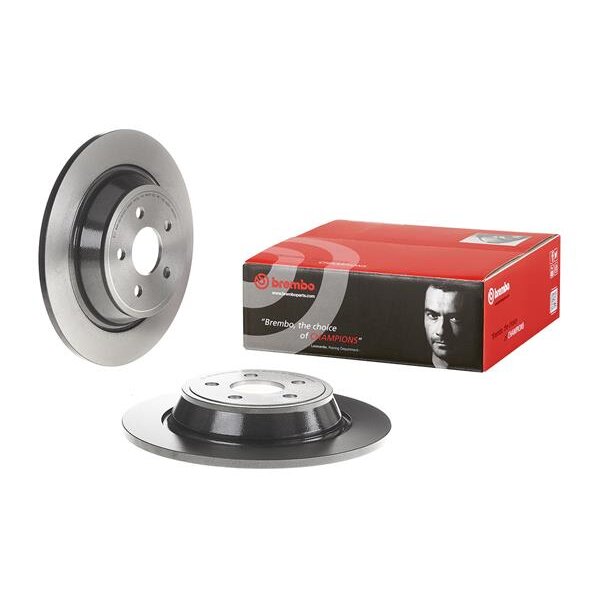 2 Disques De Frein Brembo 08.n258.41