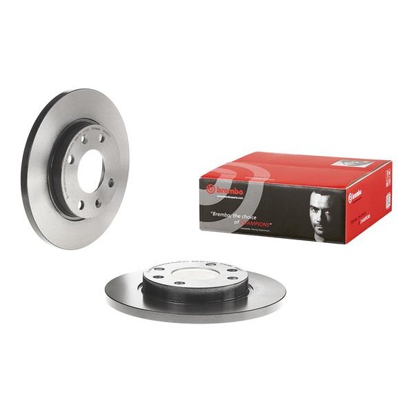2 Disques De Frein Brembo 08.9606.11