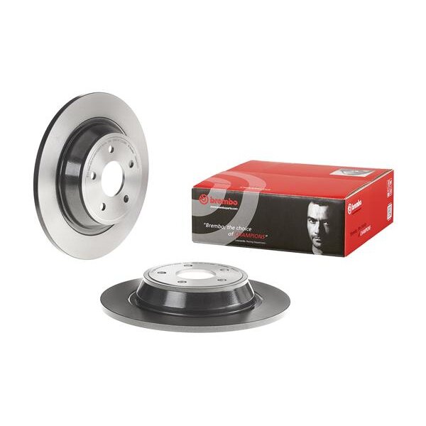 2 Disques De Frein Brembo 08.n257.21