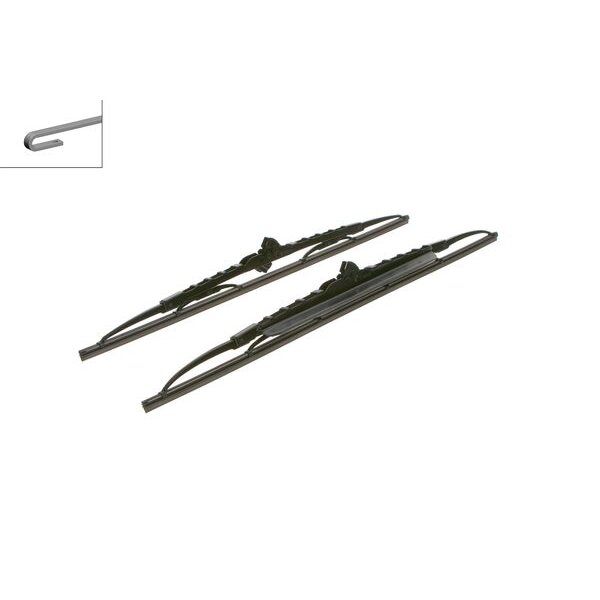 2 Balais D'essuie-glace Bosch Twin Avec Spoiler 533s