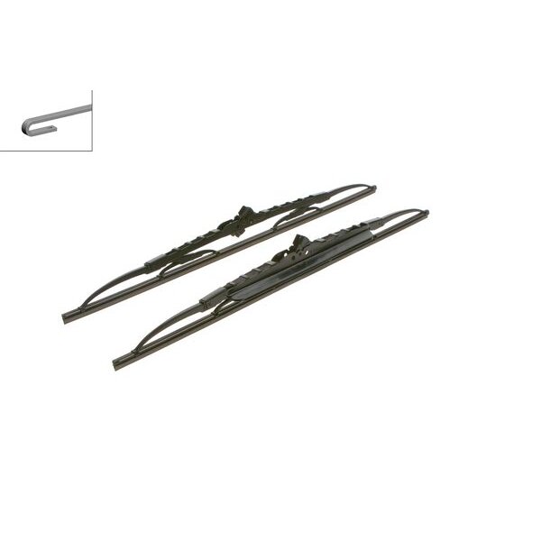 2 Balais D'essuie-glace Bosch Twin Avec Spoiler 500s