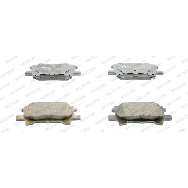 4 Plaquettes De Frein Ferodo Fdb1731