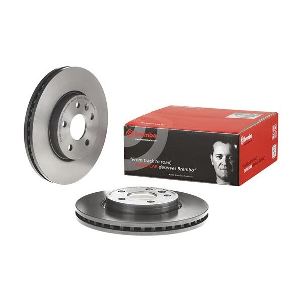 2 Disques De Frein Brembo Vernis Uv 09.b355.11