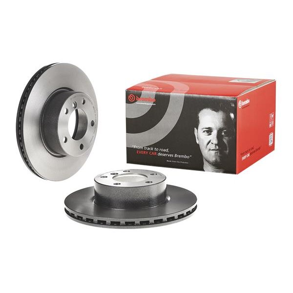 2 Disques De Frein Brembo Vernis Uv 09.c649.11