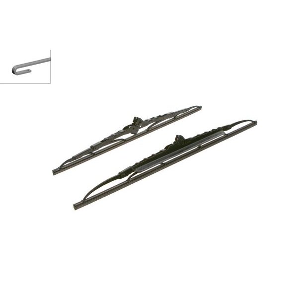 2 Balais D'essuie-glace Bosch Twin Avec Spoiler 531s