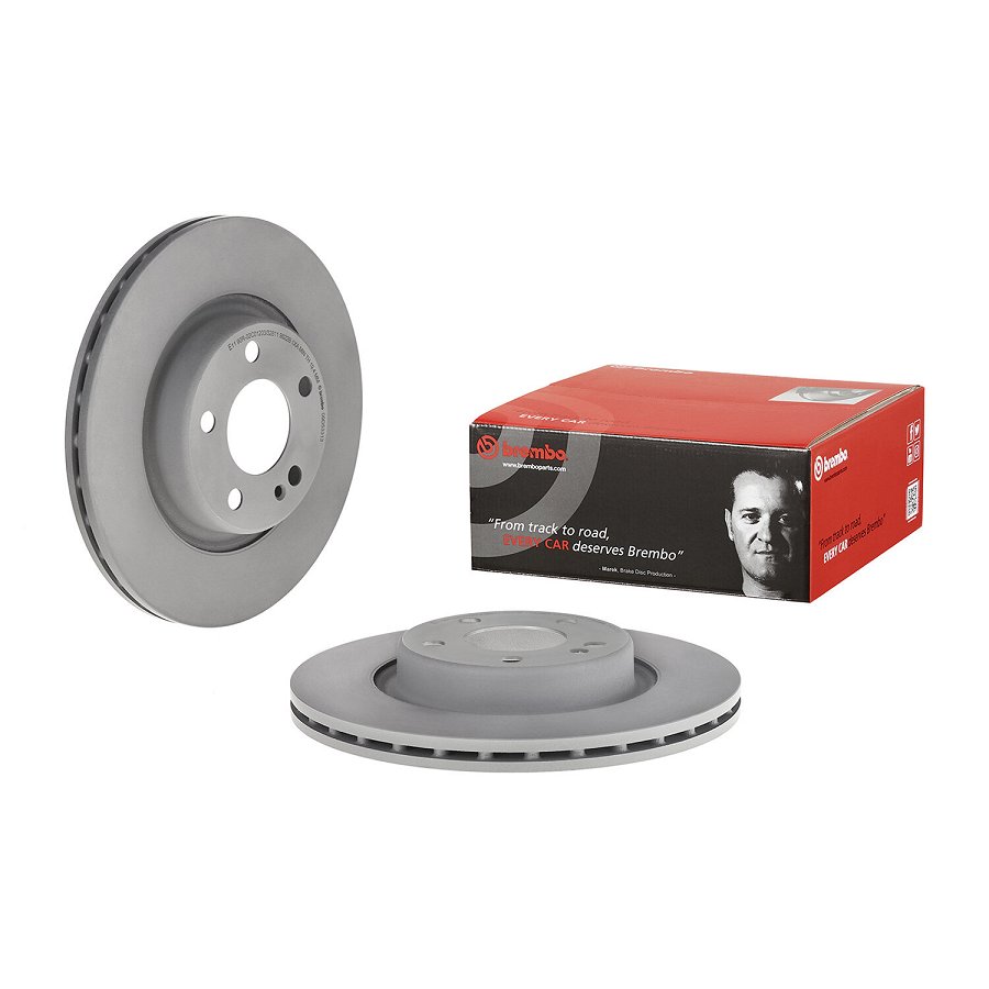 2 Disques De Freins Brembo 09.d533.13
