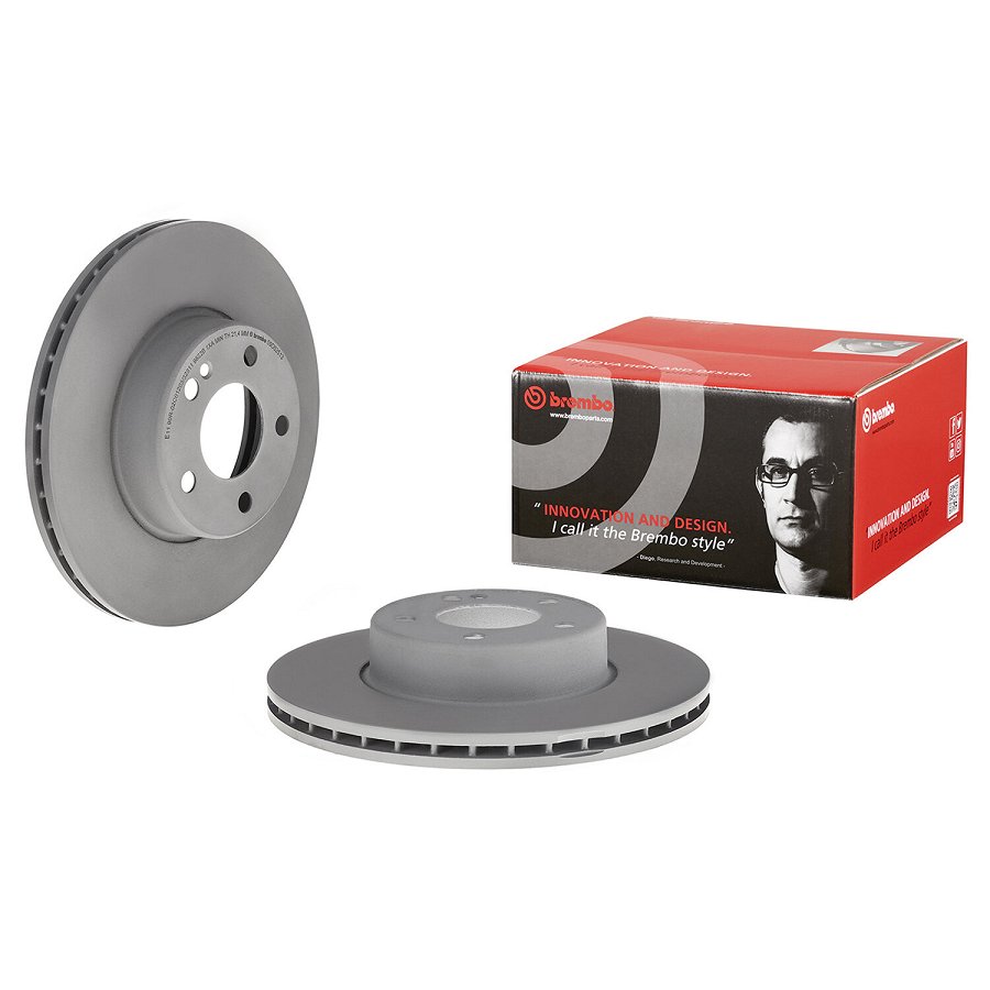 2 Disques De Freins Brembo 09.d525.13
