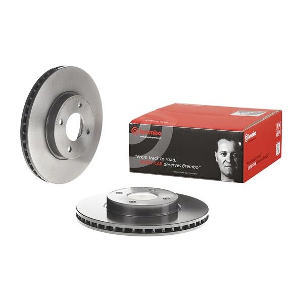 2 Disques De Frein Brembo Vernis Uv 09.c543.11