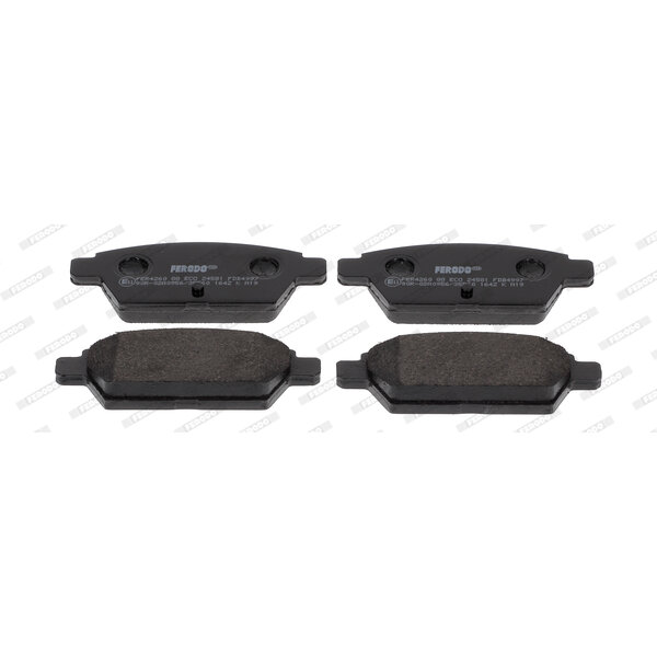 4 Plaquettes De Frein Ferodo Fdb4997