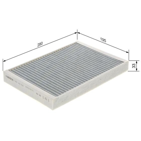 Filtre D'habitacle À Charbon Actif Bosch R2405