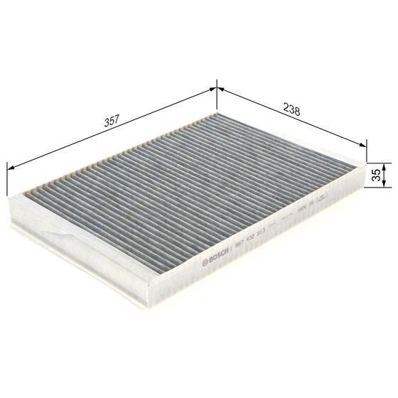 Filtre D'habitacle À Charbon Actif Bosch R2513