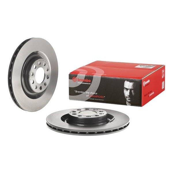 2 Disques De Frein Brembo Vernis Uv 09.c498.21
