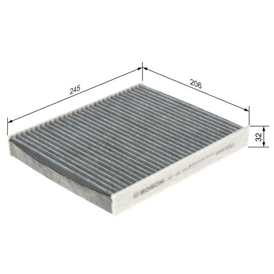 Filtre D'habitacle À Charbon Actif Bosch R2315