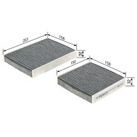 Bosch A8566 FILTER pro Filtre d'Habitacle, Filtre de Remplacement Bosch A8566 FILTER pro Filtre d'Habitacle, Filtre de Remplacement