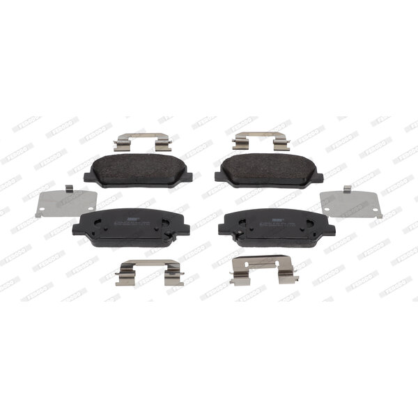 4 Plaquettes De Frein Ferodo Fdb4984