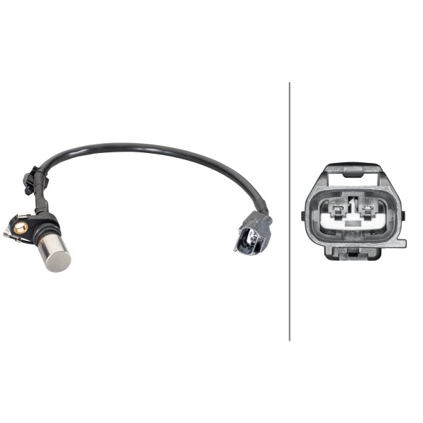 Capteur D'angle, Vilebrequin Hella 6pu 013 122-761