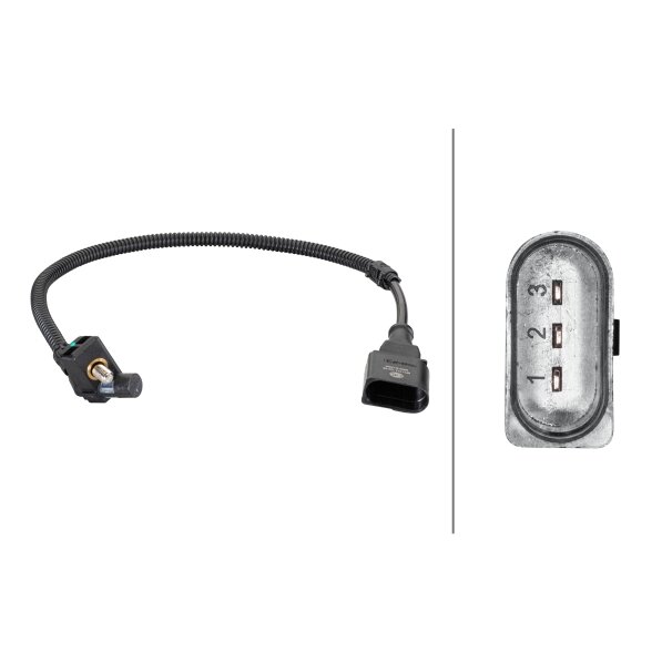 Capteur D'angle, Vilebrequin Hella 6pu 013 122-881