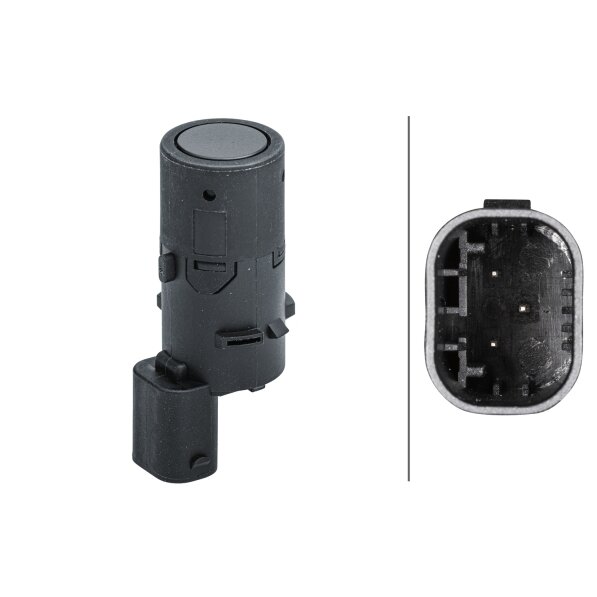 HELLA 6PX 008 476-761 Capteur Position Papillon 12V 3 Pôles - Compatible Ford Escort VI Et Autres Véhicules