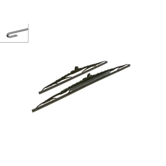2 Balais D'essuie-glace Bosch 291s