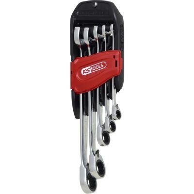 Jeu De 5 Clés Mixtes À Cliquet Ks Tools Duo Gear