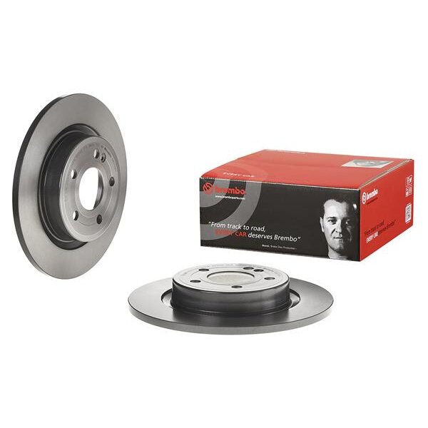 2 Disques De Frein Brembo 08.d759.11