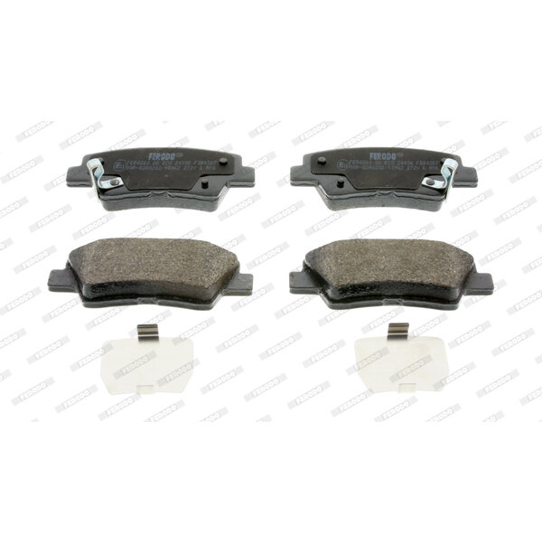 4 Plaquettes De Frein Ferodo Fdb4387