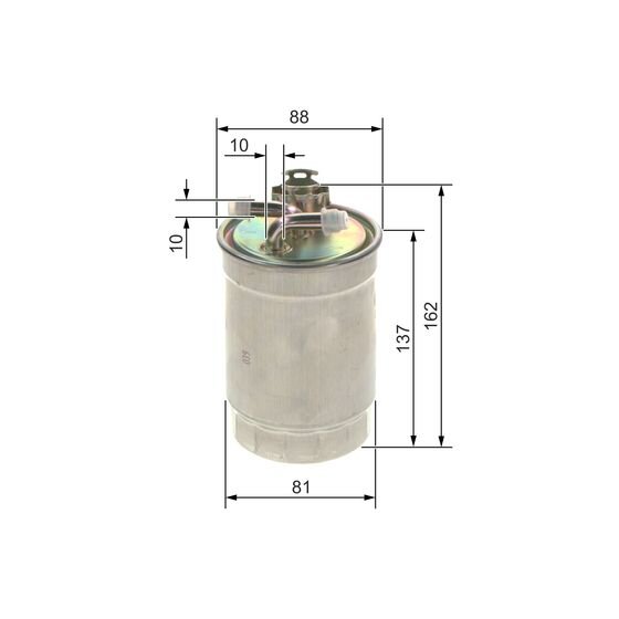 Filtre À Carburant Bosch 0450906429
