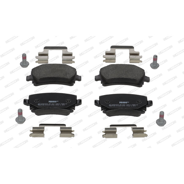 4 Plaquettes De Frein Ferodo Fdb5107