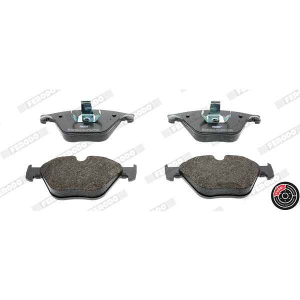 4 Plaquettes De Frein Ferodo Fdb4382