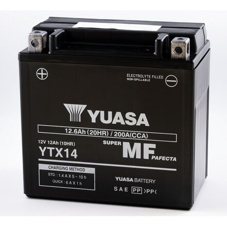Batterie Moto Yuasa Ytx14