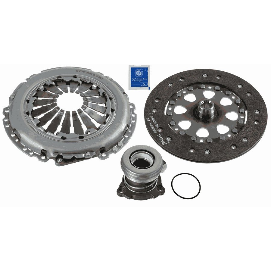 Kit D'embrayage 3 Pièces (avec Butée Hydraulique) Sachs 3000990132