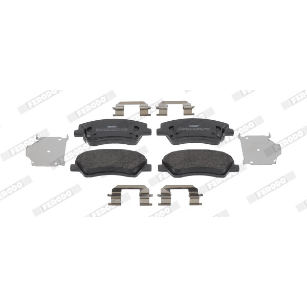 4 Plaquettes De Frein Ferodo Fdb5040