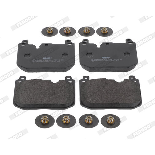 4 Plaquettes De Frein Ferodo Fdb5112
