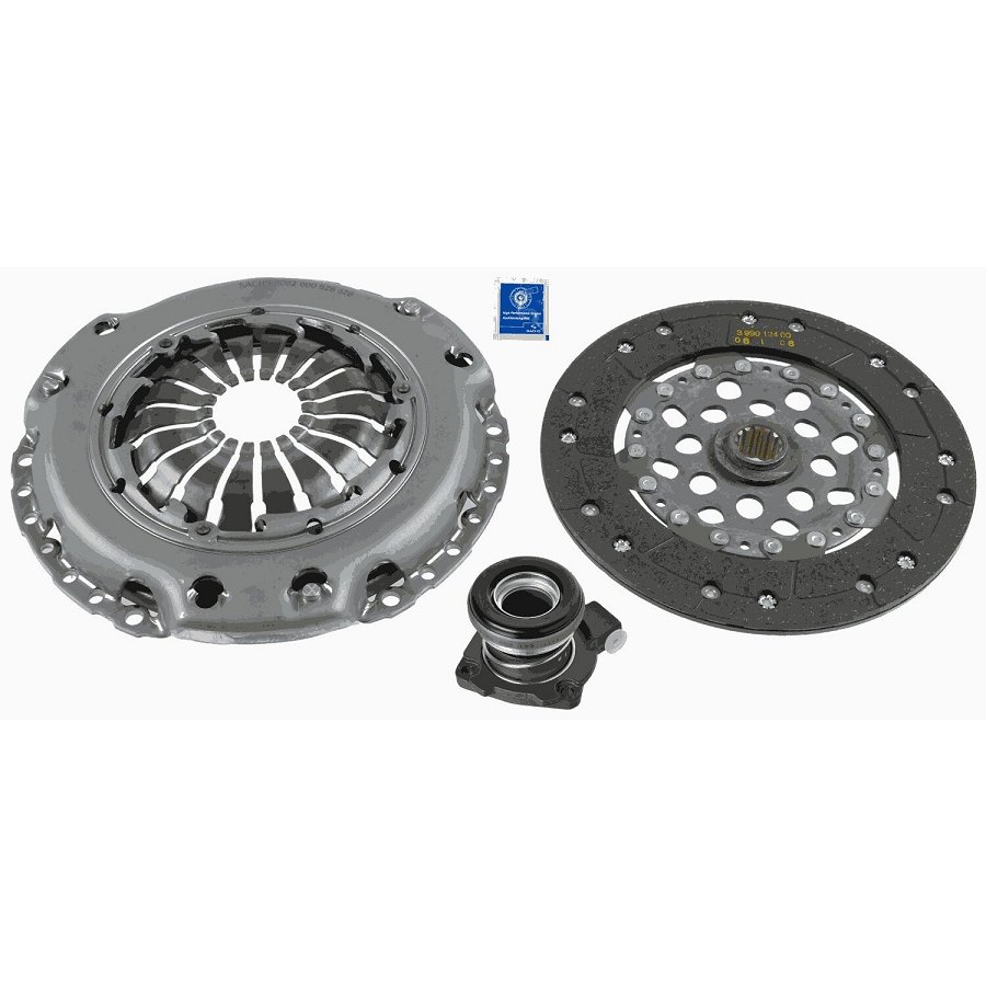 Kit D'embrayage 3 Pièces (avec Butée Hydraulique) Sachs 3000990107