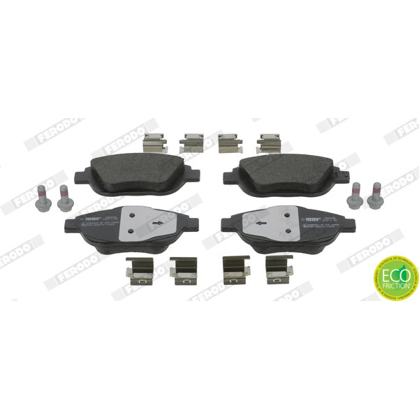 4 Plaquettes De Frein Ferodo Fdb4288