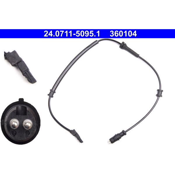 CAPTEUR ABS ATE 360104 - Norauto