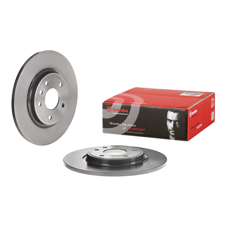 2 Disques De Frein Brembo 08.n249.21