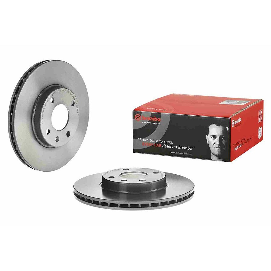 2 Disques De Frein Brembo 09.e032.11