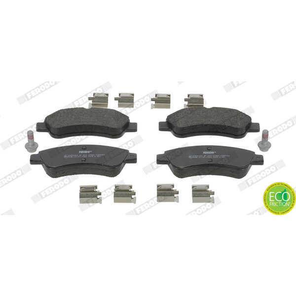 4 Plaquettes De Frein Ferodo Fdb4066