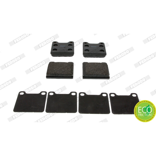 4 Plaquettes De Frein Ferodo Fdb704