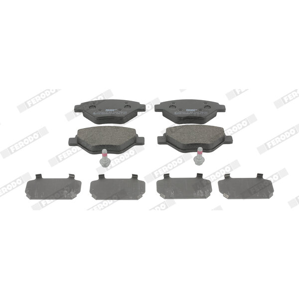 4 Plaquettes De Frein Ferodo Fdb1409