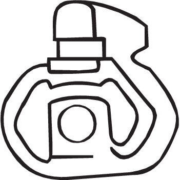Silent-bloc Échappement Bosal 255-026 (kit)