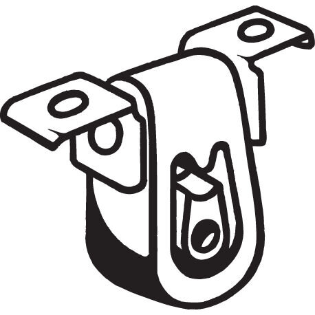 Silent-bloc Échappement Bosal 255-034 (kit)